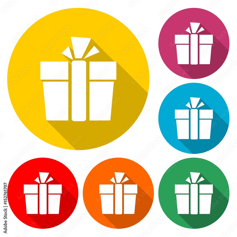 Gift box icon - Illustration Gift box icon - Illustration