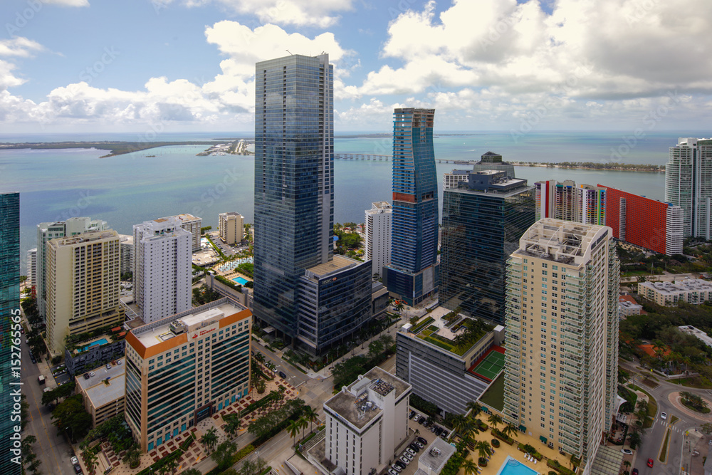 Fototapeta premium Highrise architecture Brickell