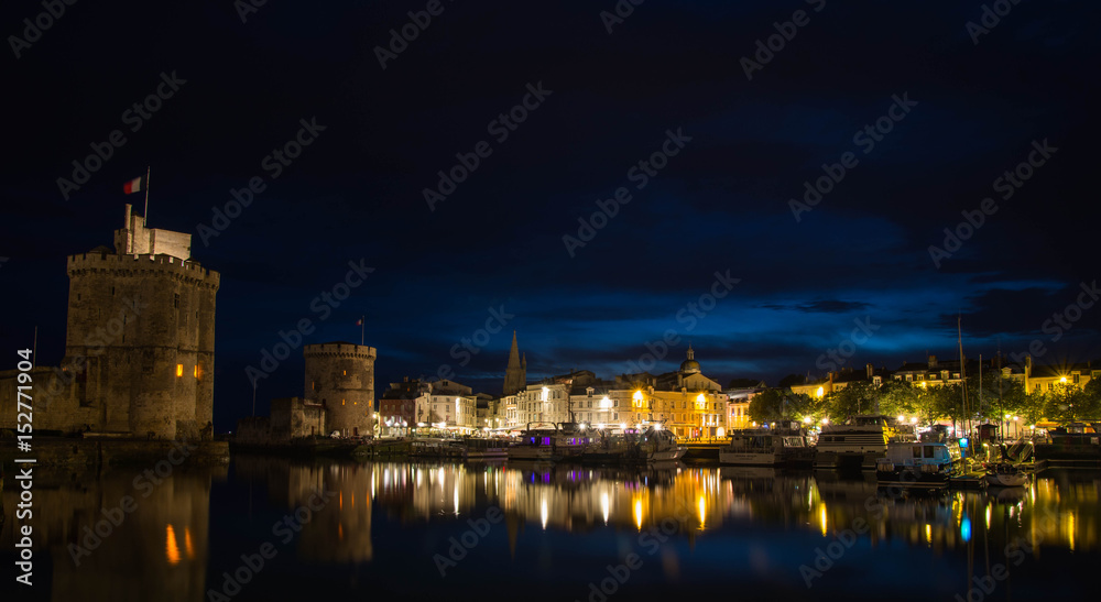 La Rochelle de nuit