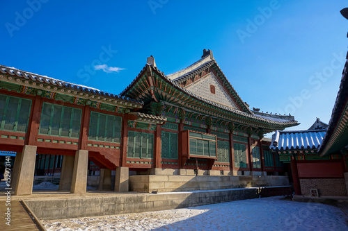 Palace in Seoul City, South Korea