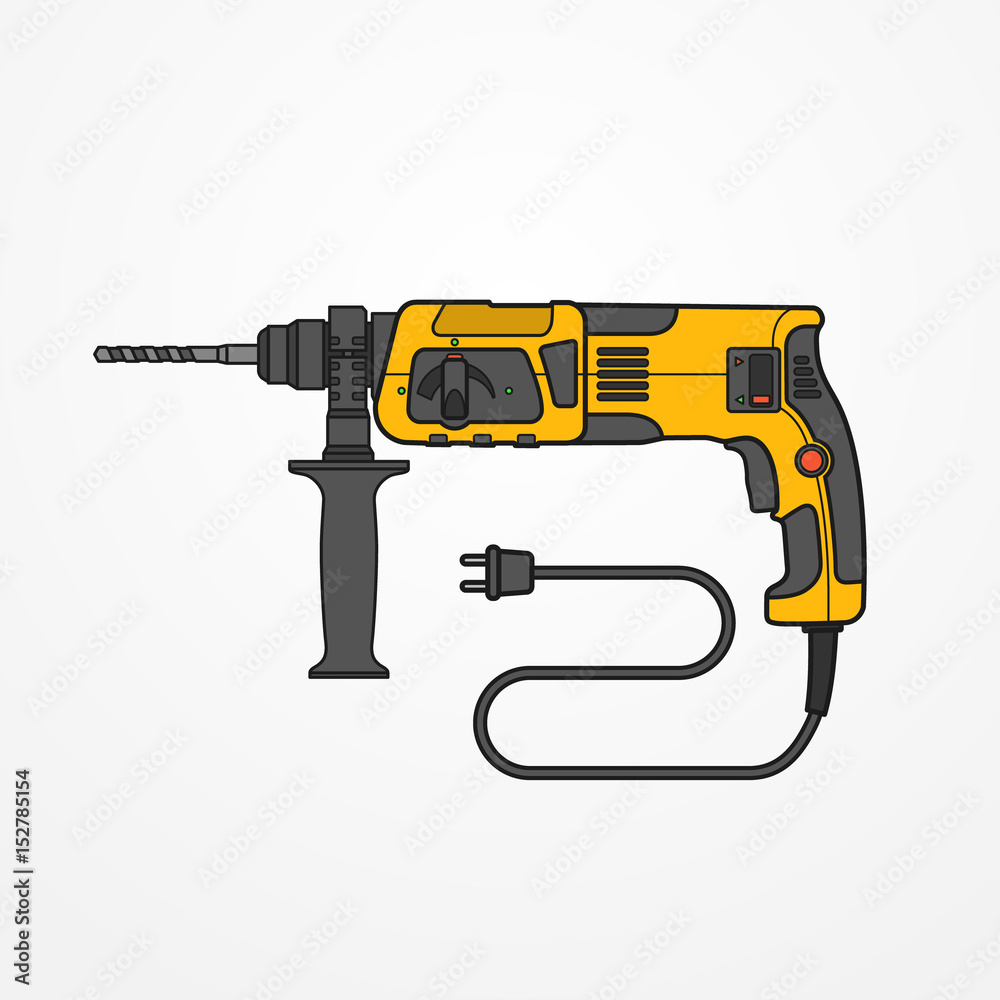 auger. Modern isolated drill tool 