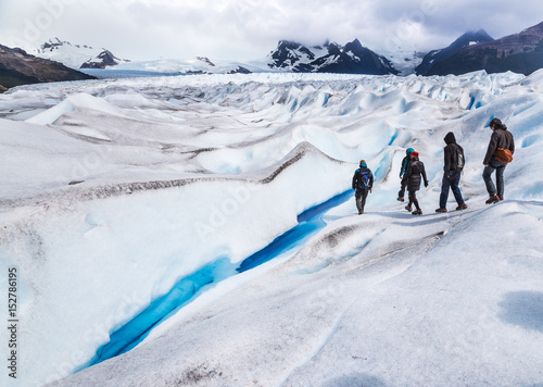 Trekking the Perito Moreno glacier in Argentina