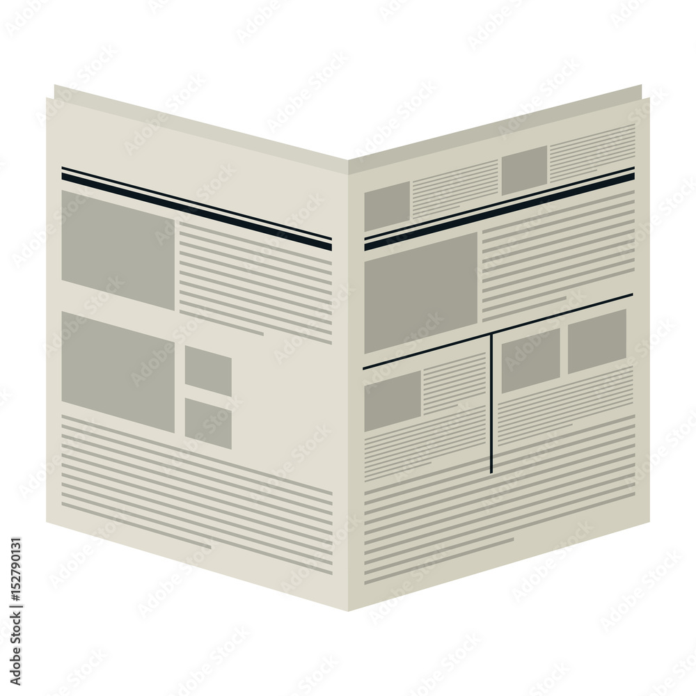 newspaper daily isolated icon vector illustration design newspaper daily isolated icon vector illustration design