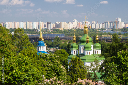 Vidubichi monastery, Kiev the capital of Ukraine. photo