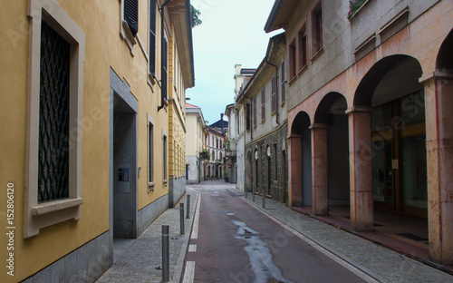 the deserted streets at dawn, on a public holiday © gpriccardi