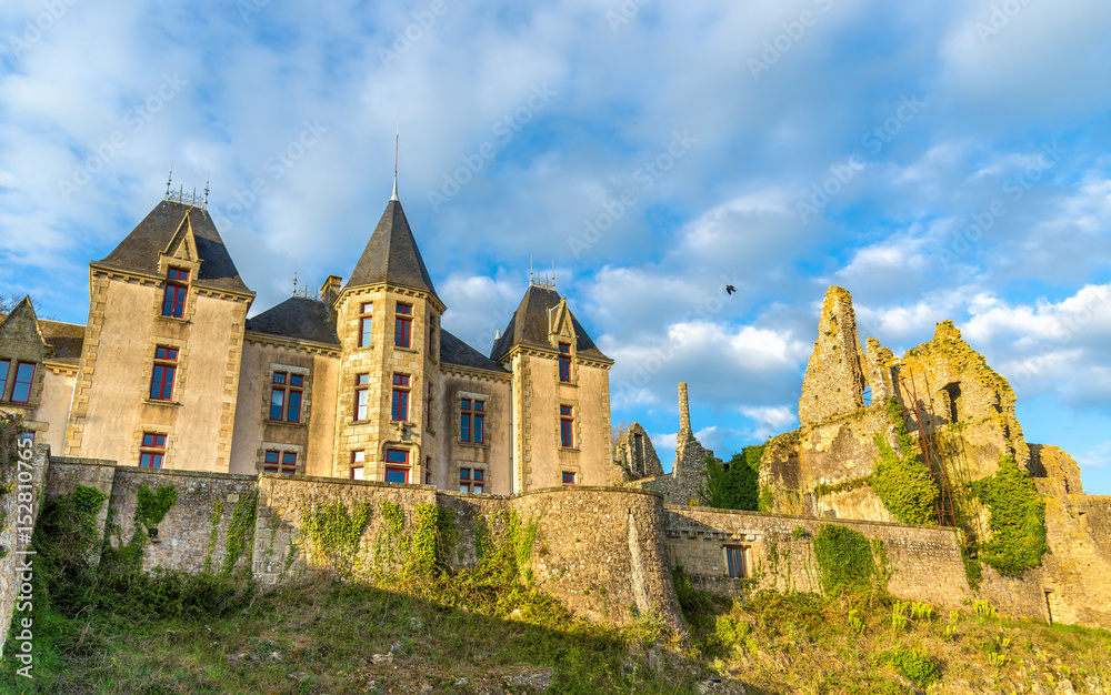 Chateau de Bressuire, a castle in France
