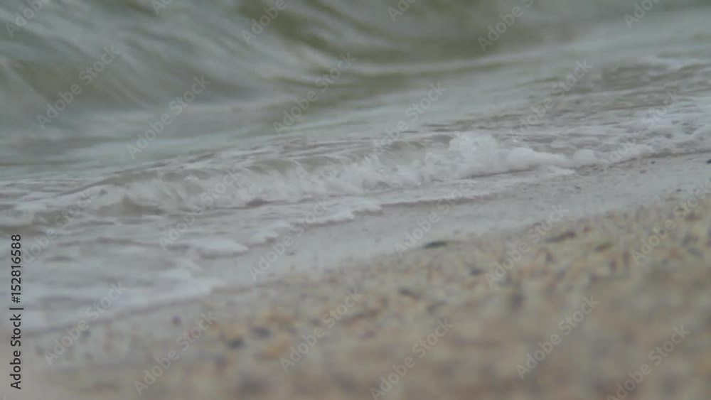 Waves rolling on beach 3