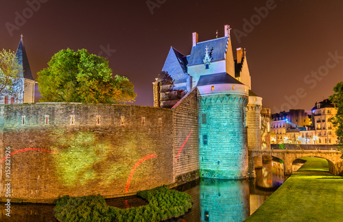 Chateau des ducs de Bretagne in Nantes, France photo