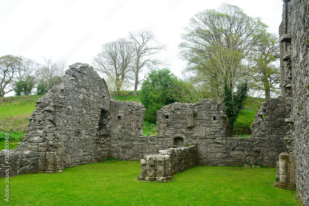 Monastery ruins, Inch, Northern Ireland