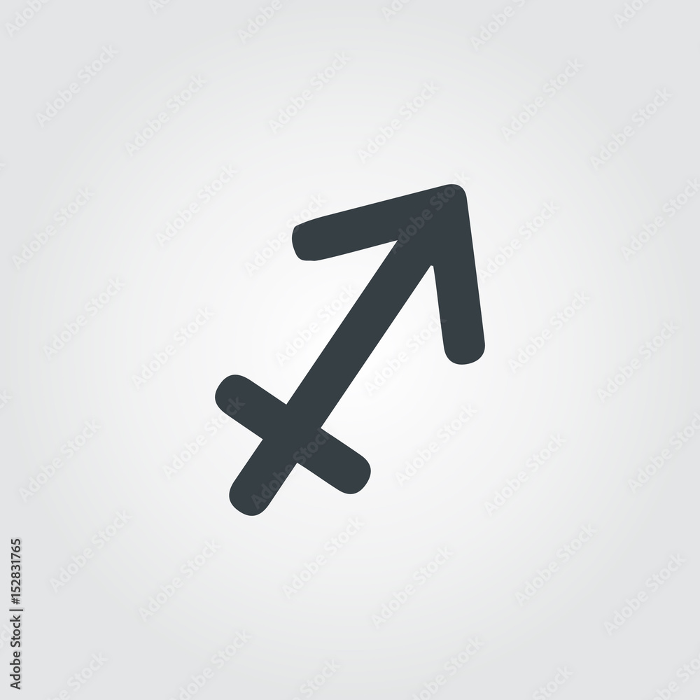 Sagitarius Icon Design Illustration Template Element Sagitarius Icon Design Illustration Template Element