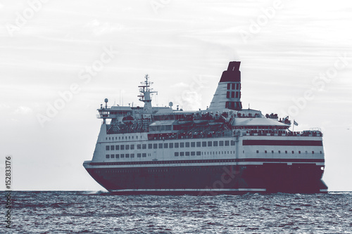 Big cruise liner's stern © InfinitumProdux