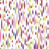 Abstract spot pattern. Multicolor holiday seamless ornament. Waterdrops confetti dot