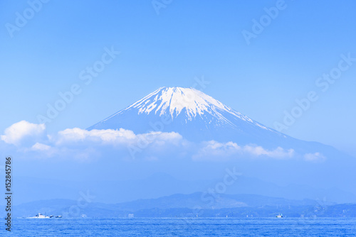 富士山 快晴 葉山