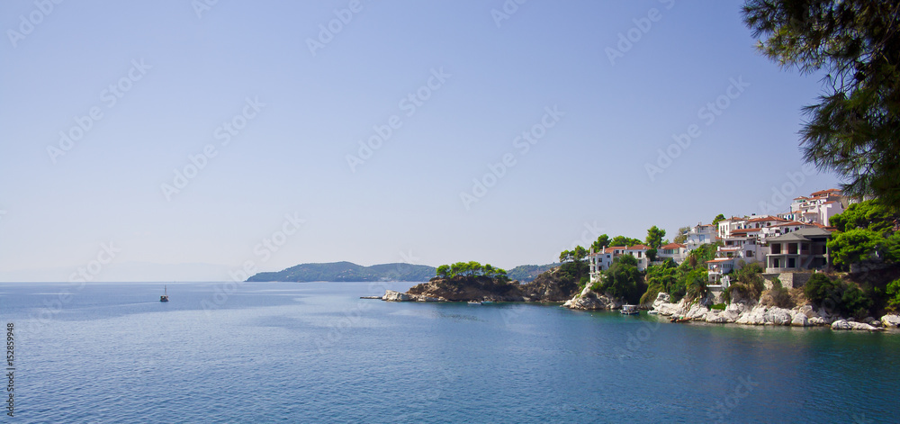 Beautiful island of Greece, Skiathos
