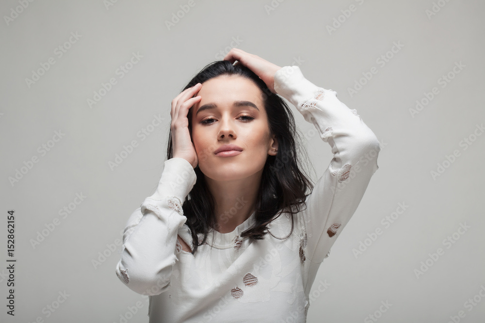 Fototapeta premium beautiful lady portrait