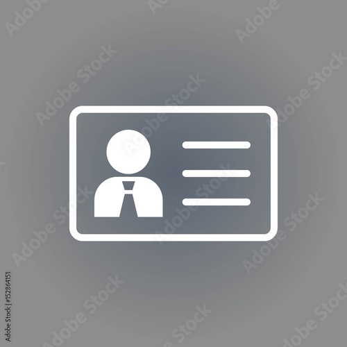 id icon stock vector illustration flat design