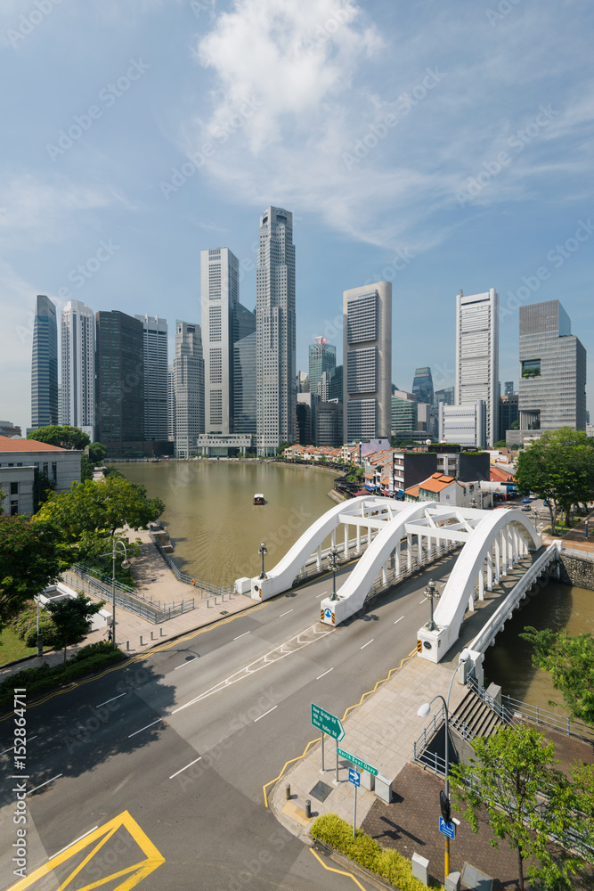 Obraz premium Singapore Skyline.