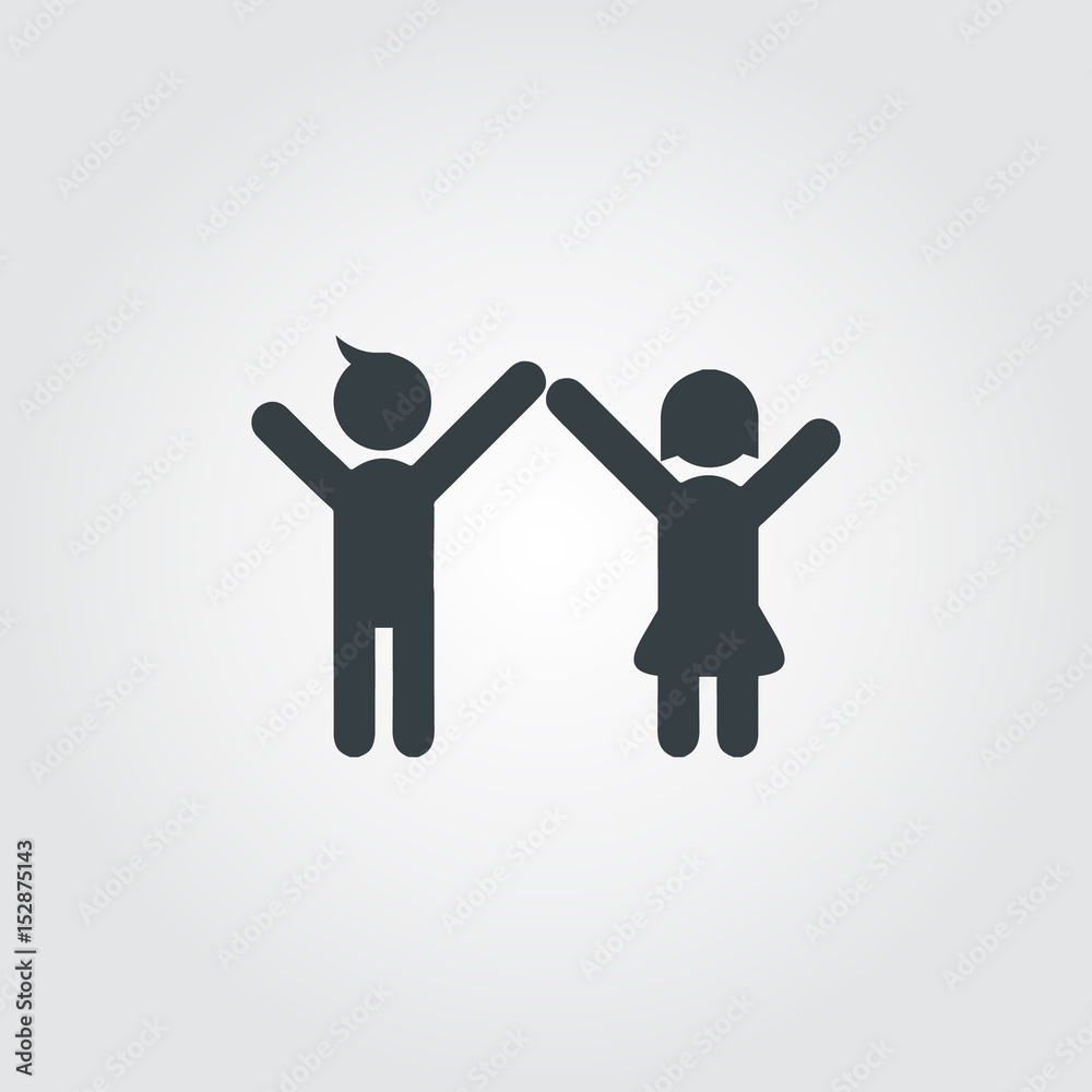 People Abstract Community Icon People Abstract Community Icon