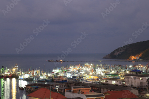 Samaesarn port in the morning