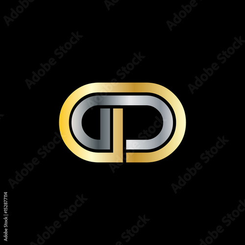 Initial Letter GD GC Linked Design Logo photo