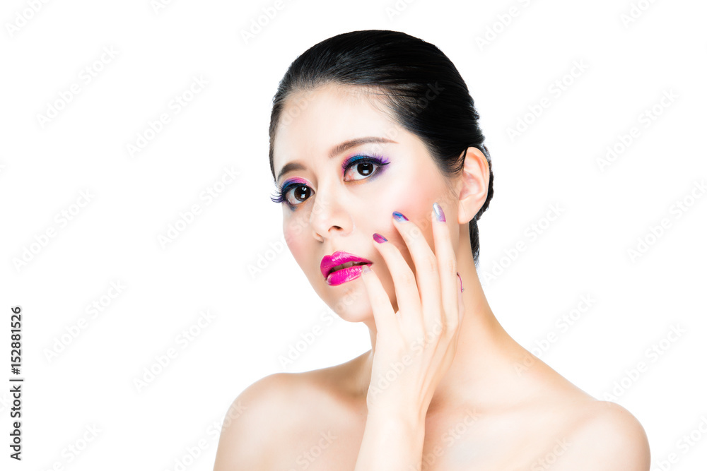 asian beautiful brunette girl makeup asian beautiful brunette girl makeup