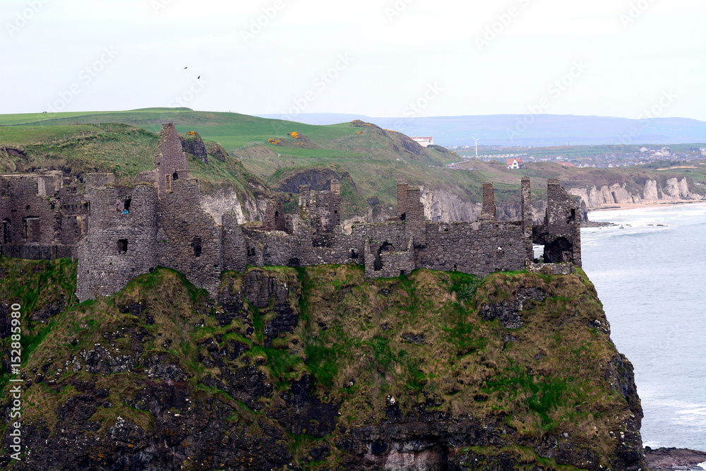 Castle ruins, Dunluce, Northern Ireland