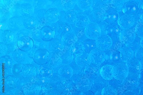 Surface coated with soil water beads