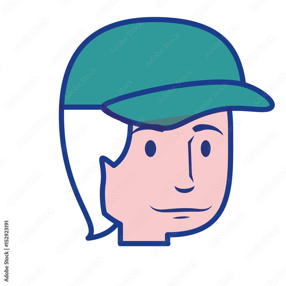Man cute cartoon icon vector illustration graphic design Man cute cartoon icon vector illustration graphic design