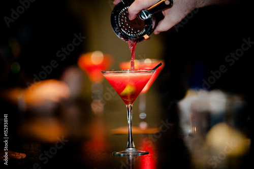Photography Bartender Pour