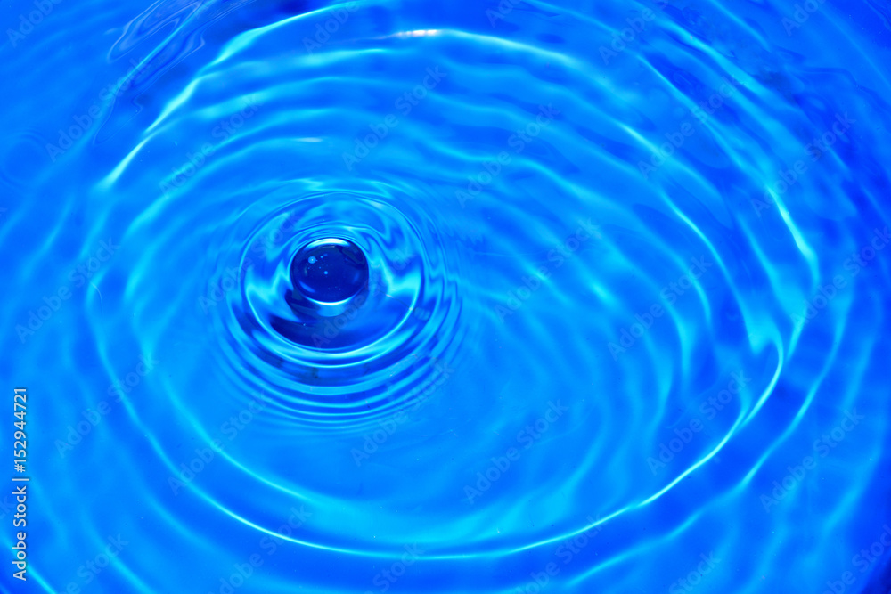Abstract of water droplets on blue background. Abstract of water droplets on blue background.