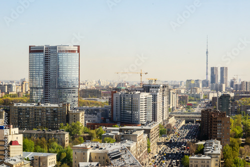 Moscow city view