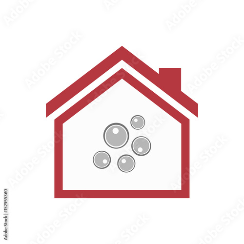 Isolated house with oocytes