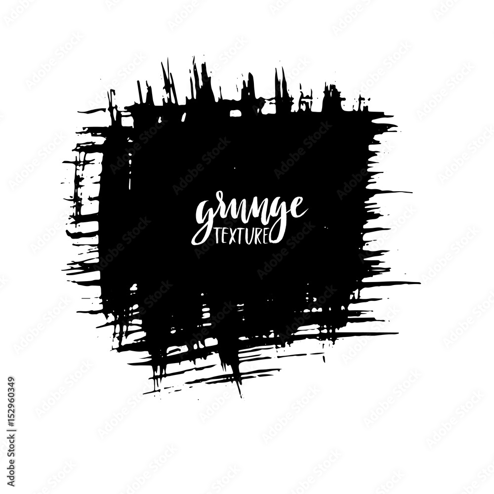 Ink vector brush strokes. Vector illustration. Grunge hand drawn watercolor texture. Space for text. Ink vector brush strokes. Vector illustration. Grunge hand drawn watercolor texture. Space for text.