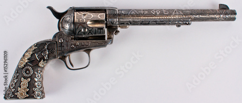 Naklejka detailed Revolver 