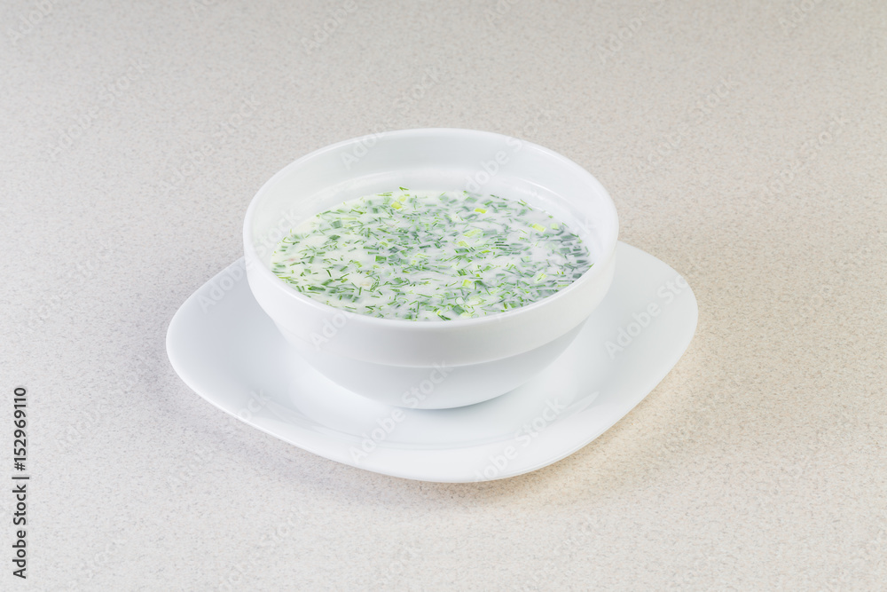 Soup of okroshka Soup of okroshka