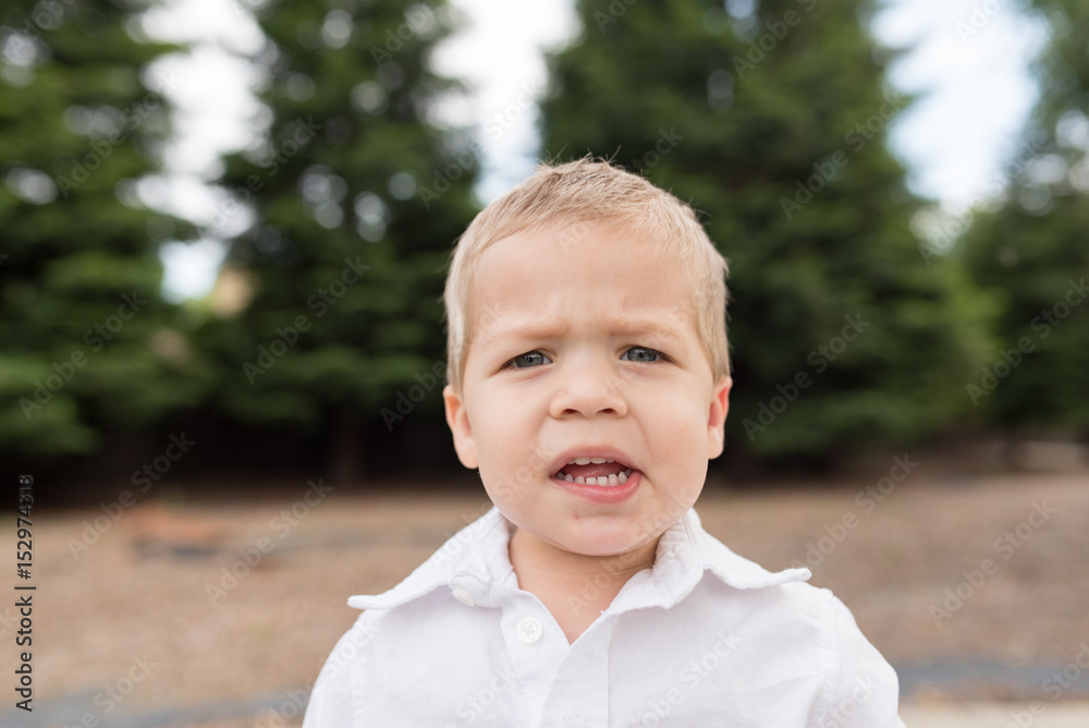 Young Toddler Portrait Outside Young Toddler Portrait Outside