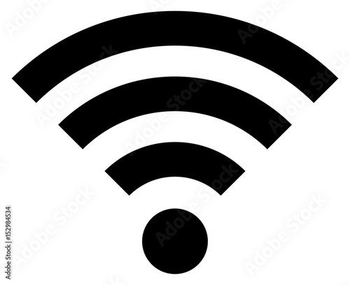 Black Icon Wi-Fi