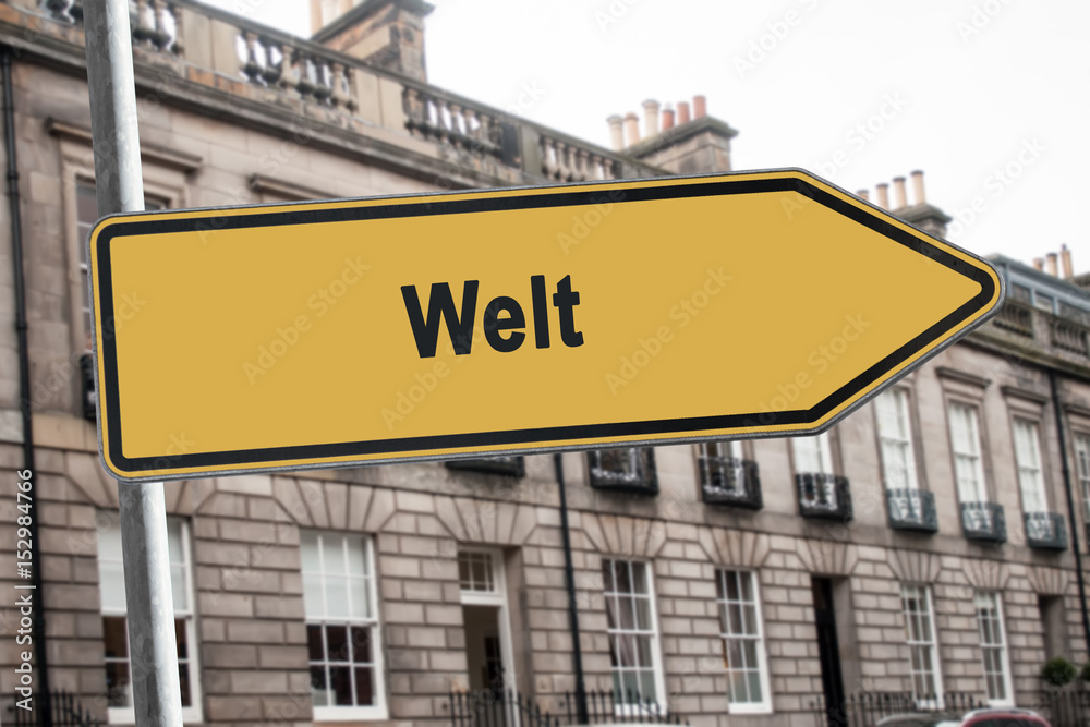 Schild 238 - Welt Schild 238 - Welt