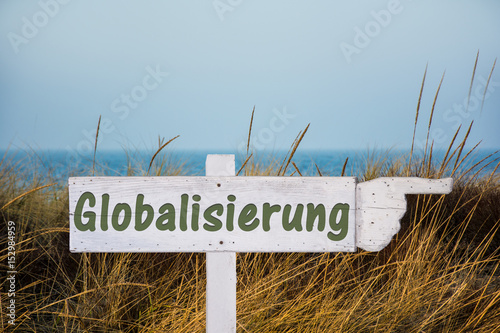 Schild 195 - Globalisierung
