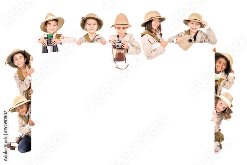 Kids ready for adventure