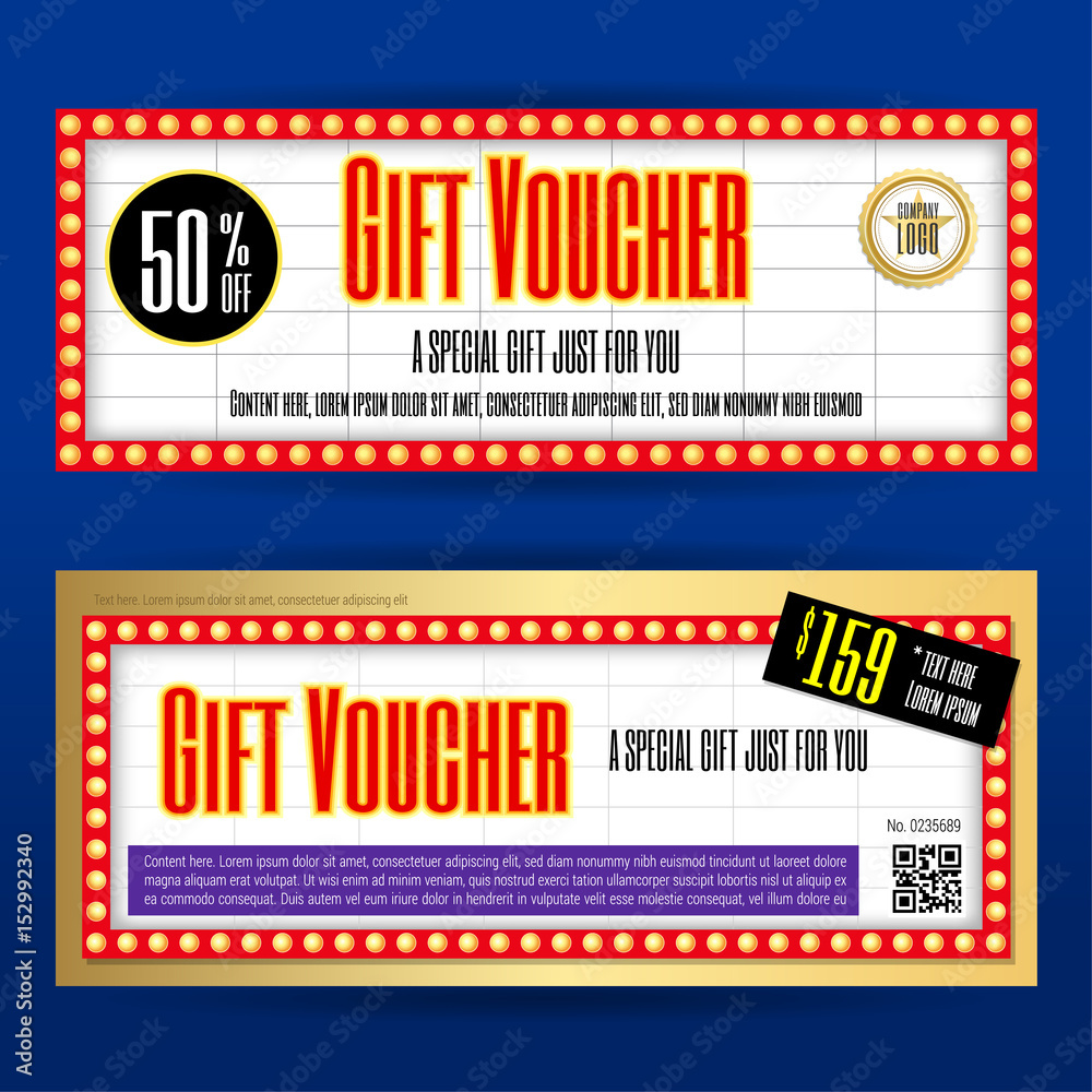 Cinema Ticket Voucher Template in Illustrator, PSD, Word, Publisher, Pages  - Download | Template.net