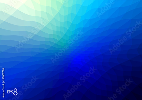 Abstract Underwater Background. Modern Vector Illustration without Transparency.