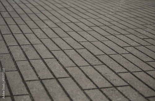 gray narrow rectangular tiles closeup with clear lines perpetivami