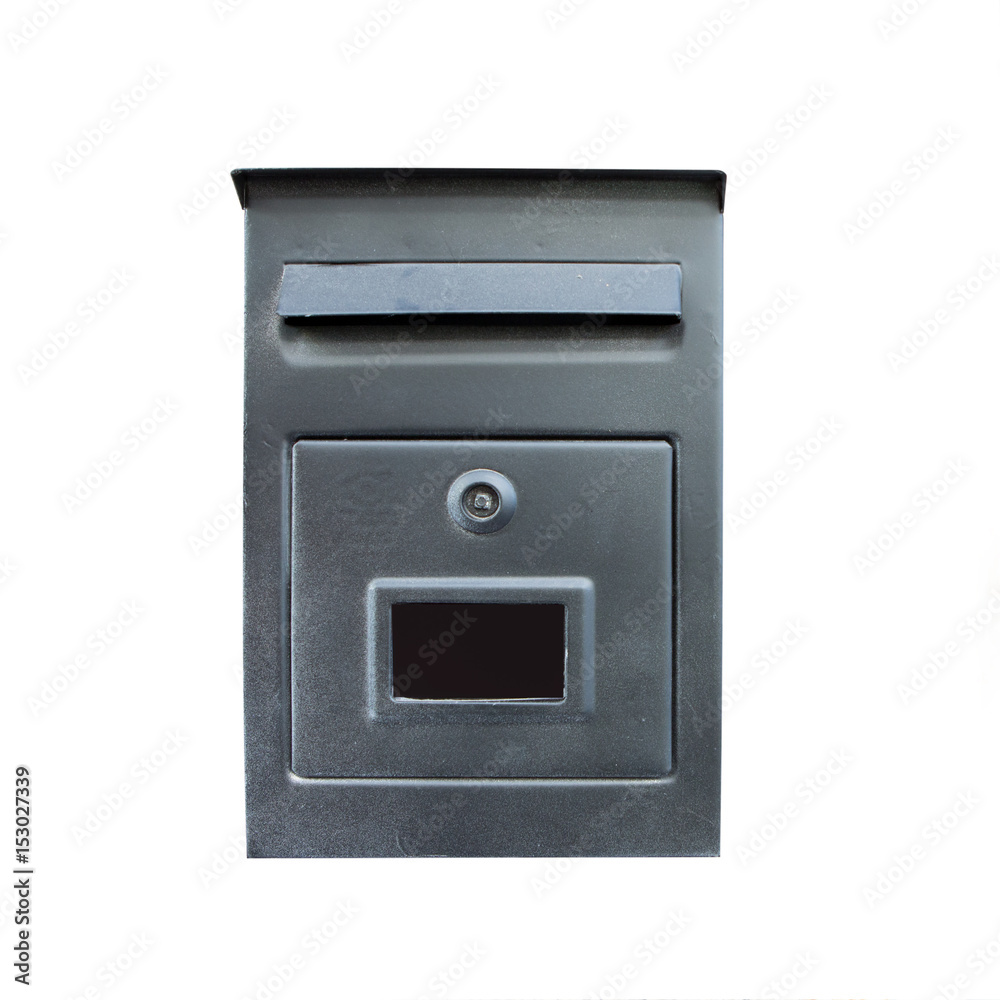 Black mail BOX isolated on white background Black mail BOX isolated on white background