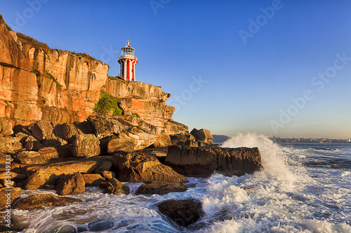 Lighthouse South Head Hor Surf