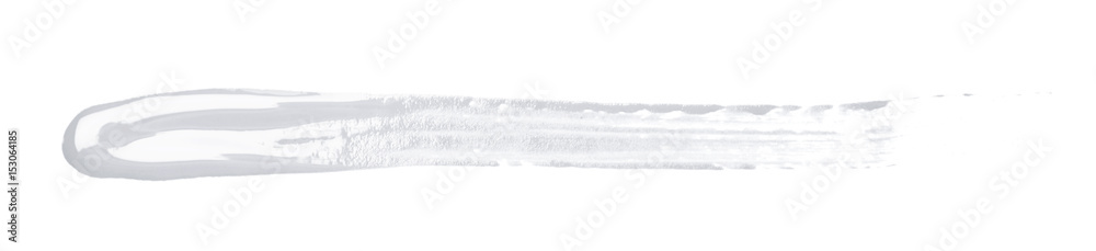 Obraz premium Line stroke of paint isolated