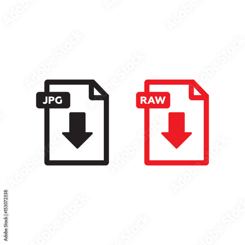 File Icons. Simple glyph stile icons in 4 versions
