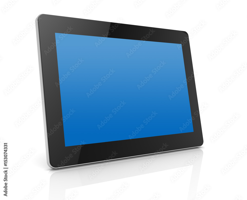 tablet computer 3d illustration tablet computer 3d illustration