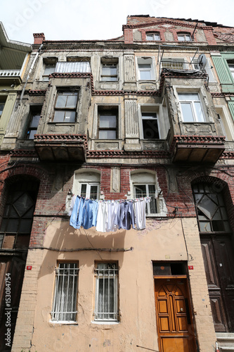 Photography Old Buildings in Balat District, Istanbul