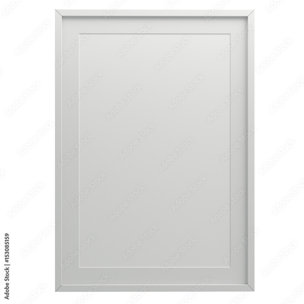 Frame Picture On Isolated White Of Background Frame Picture On Isolated White Of Background